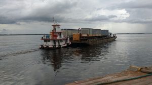 Travessia Manaus Porto Velho - transporte de veículos em balsas