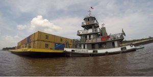 NorteCom Transporte e Navegação realiza o transporte de cargas e veículos na travessia Macapá Belém em balsas
