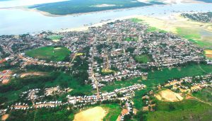 Transporte fluvial de cargas em balsas entre Manaus x Tefé